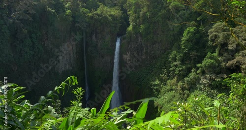 Huge Waterfall, Catarate Del Toro, Costa Rica photo