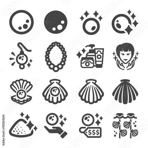 pearl icon set