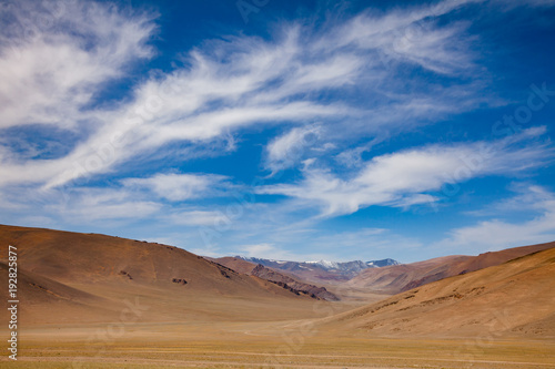 Barren mountain landscape Altai Mountains Mongolia © Dmitry Naumov