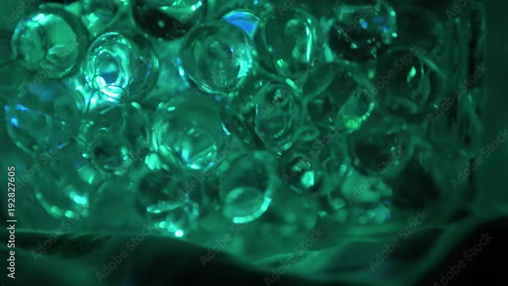 Hydrogel balls of different colors. Balls of the hydrogel. Polymer and Silica gel. Gel balls. Macro shooting. Hydrogel balls of different colors. Balls of the hydrogel. Polymer and Silica gel. Gel balls. Macro shooting.