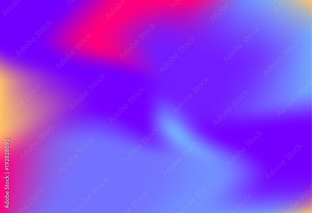Colorful holographic background.  Bright fluid liquid. Neon holography texture. 