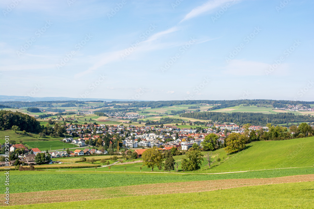 Rural landscape of Ehrendingen (Switzerland)
