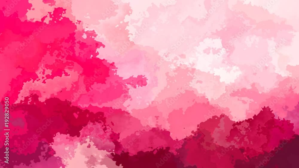 abstract animated stained background seamless loop video - watercolor effect - magenta and baby pink color
abstract animated stained background seamless loop video - watercolor effect - magenta and baby pink color