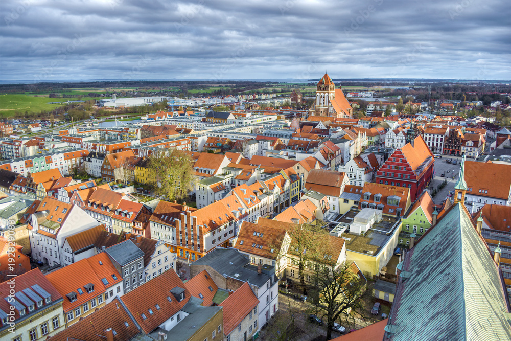 Obraz premium Cityscape of Greifswald (Germany)