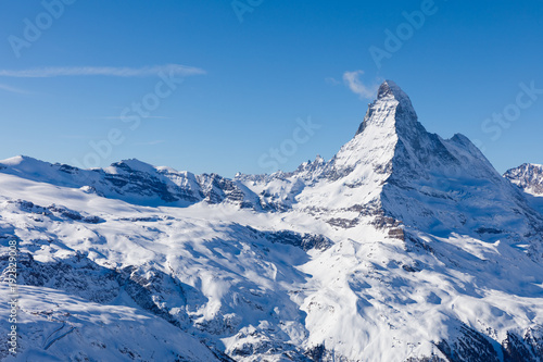 Spectacular Matterhorn above Zermatt in Switzreland © Reto Ammann