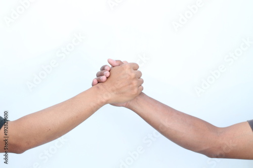 sign of the hand gesture.