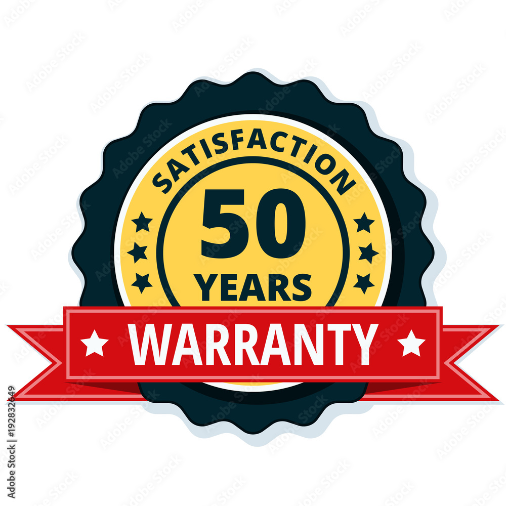 50 Year Warranty 50 Year Warranty