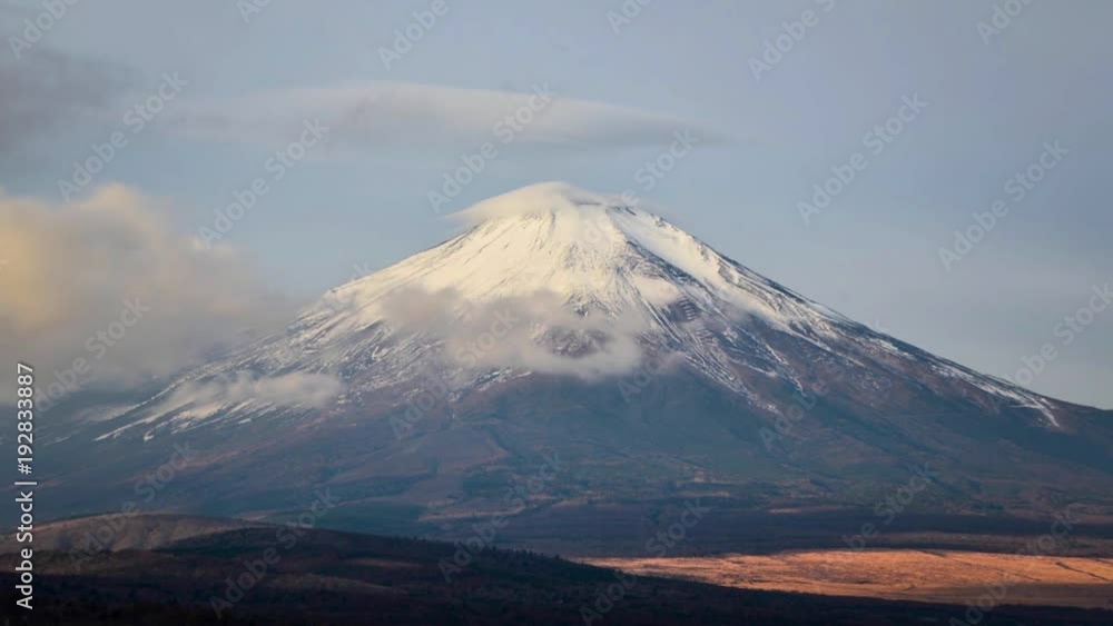 Mt. Fuji and Lenticular Clouds Mt. Fuji and Lenticular Clouds