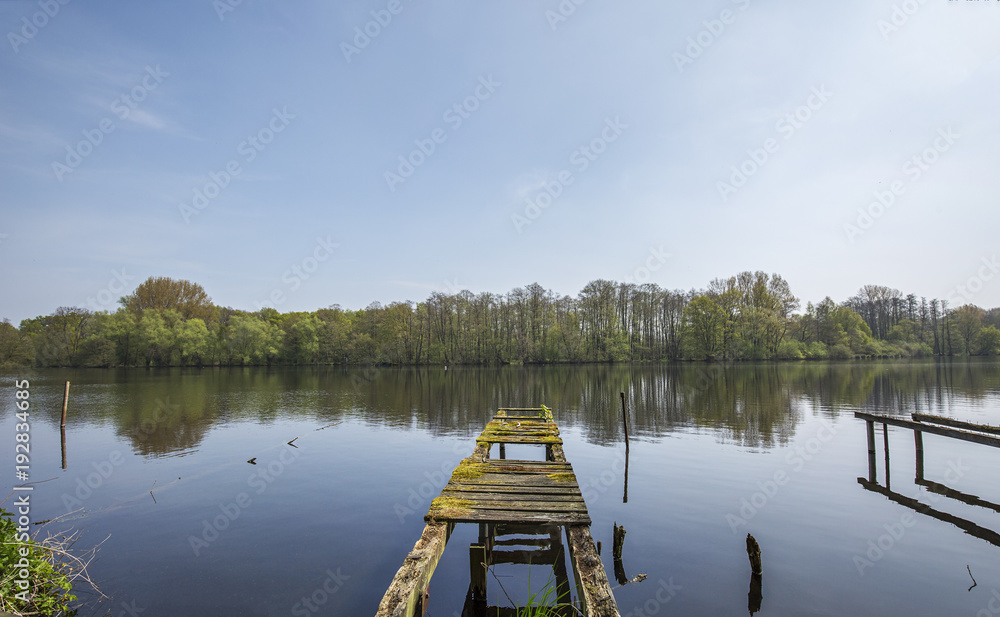 Tranquil Water at Lake De Witt / Germany Tranquil Water at Lake De Witt / Germany