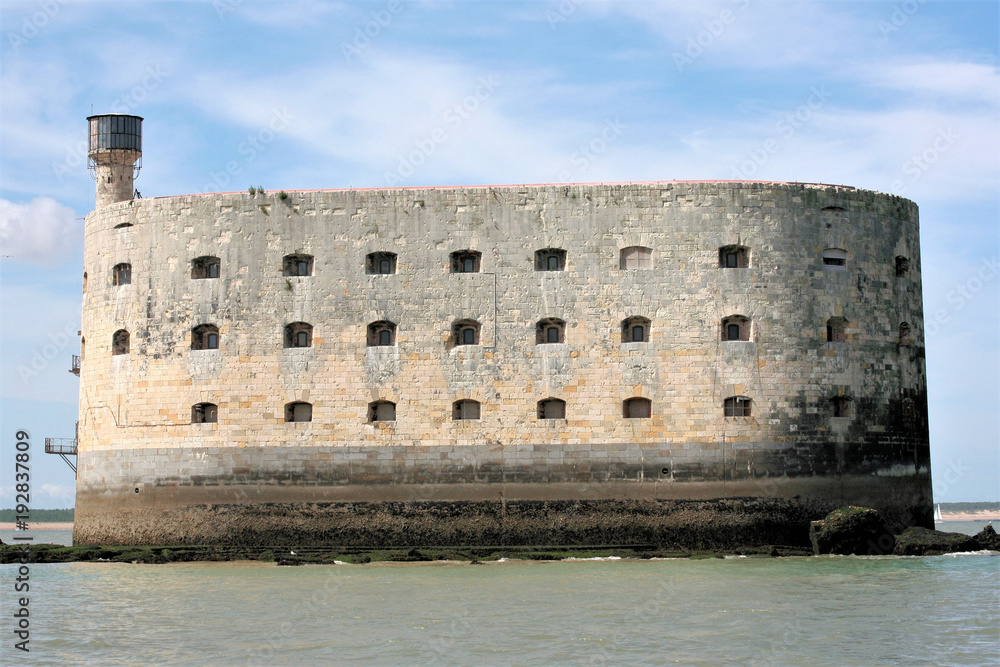 A view of the Fort Boyard in France