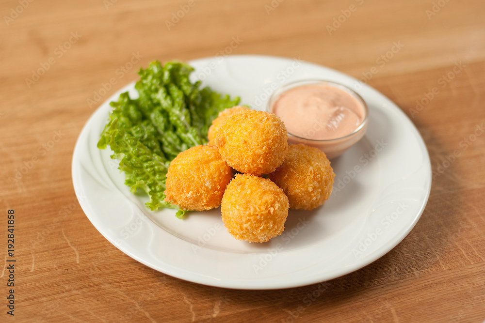 Dish for the restaurant, tasty food, lunch Dish for the restaurant, tasty food, lunch