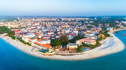 Fototapete Sansibar Altstadt von Stone Town in Tansania  © mariusltu