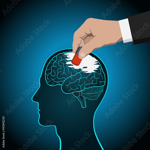 The erasure of the brain, its contents, memory, memories, deprivation of individuality, control of consciousness