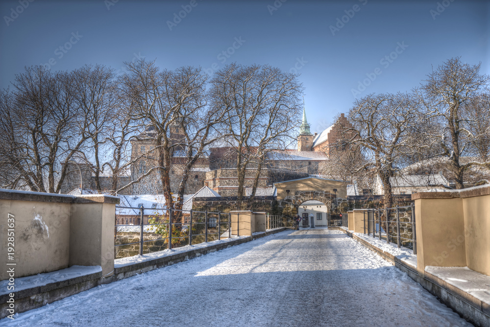 fortress of Akershus - a castle in Oslo