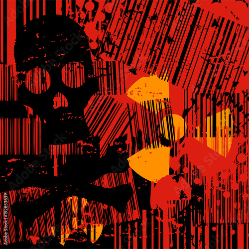 terror background design