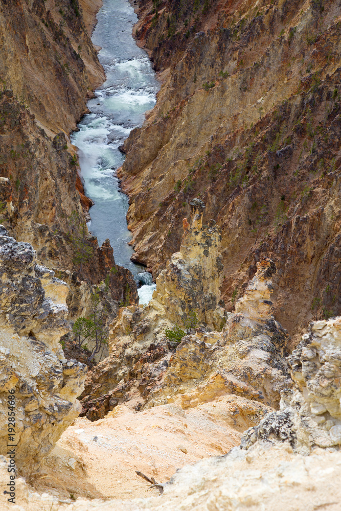 Yellowstone canyon Yellowstone canyon