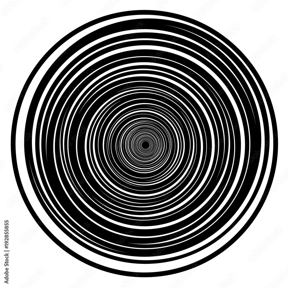 Creative circle lines background Creative circle lines background