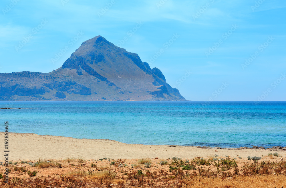 Santa Margherita Beach, Macari, Sicily, Italy Santa Margherita Beach, Macari, Sicily, Italy