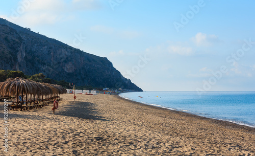 Tyrrhenian sea  beach  Campania  Italy