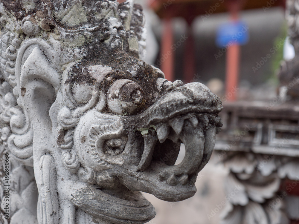Hindu temple with statues of the gods on Bali island, Indonesia. Balinese Hindu Temple, old hindu architecture, Bali Architecture, Ancient design Hindu temple with statues of the gods on Bali island, Indonesia. Balinese Hindu Temple, old hindu architecture, Bali Architecture, Ancient design