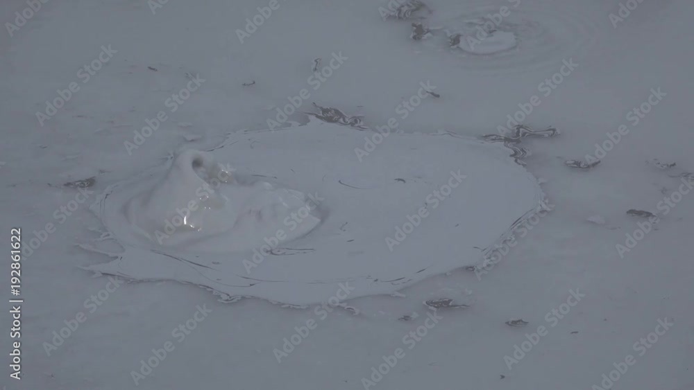 Iceland. Fumaroles and mud geysers of the geothermal field Hverfell Iceland. Fumaroles and mud geysers of the geothermal field Hverfell