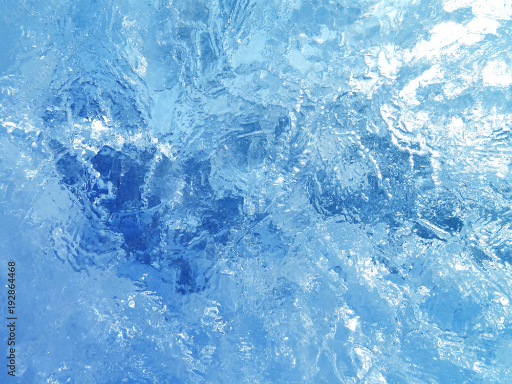 Obraz premium Colorful ice. Abstract ice texture. Nature background.
