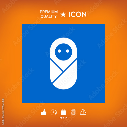 Infant, neonate, newborn icon