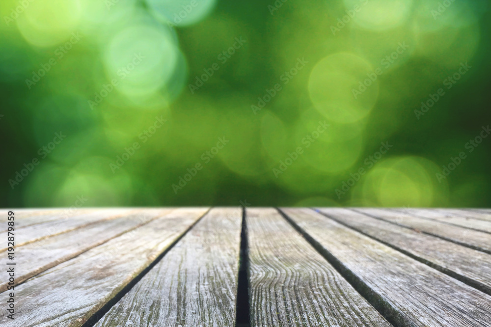 Picnic Table Wood Background