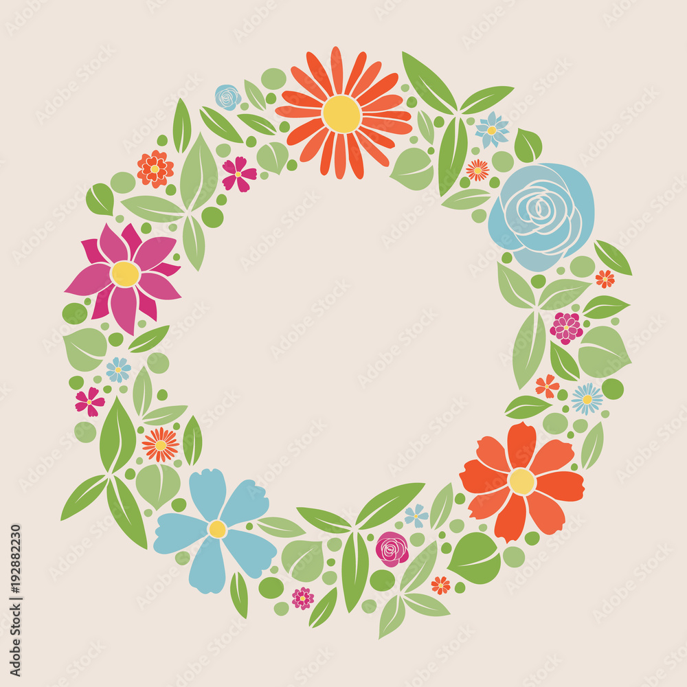 Design of a card with hand drawn flowers for Mother's Day, Women's Day and birthday party. Vector. Design of a card with hand drawn flowers for Mother's Day, Women's Day and birthday party. Vector.