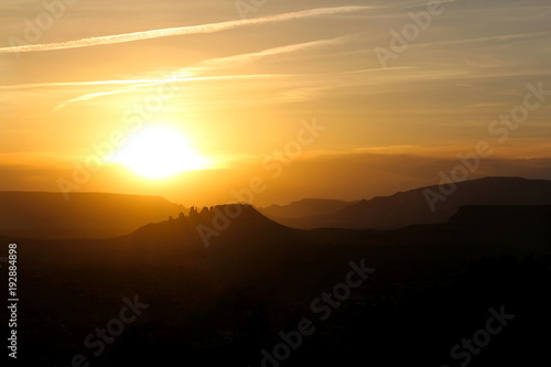 sunset in Sedona Arizona