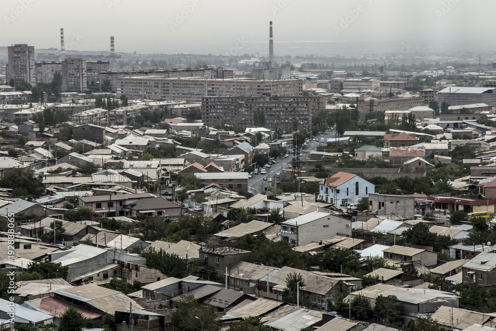 Obraz premium View of Yerevan, the capital of Armenia