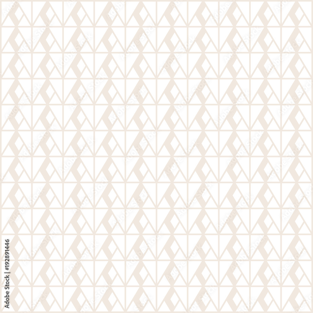 Geometric pattern with gray lines and shadow on white background; vector illustration. Use as background, texture in graphic designs; or print on products, e.g. tile, fabric, wallpaper.