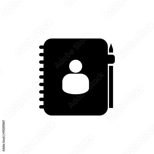 private diary icon. Сommunication element icon. Premium quality graphic design. Signs and symbols collection icon for websites, web design, mobile app