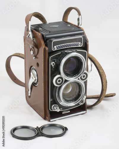Obraz na płótnie Fotocamera anni '60 w salonie