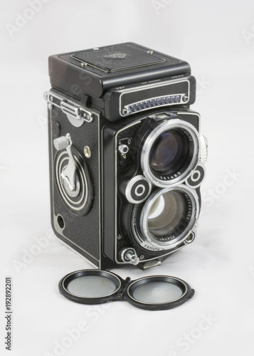 Obraz na płótnie Fotocamera anni '60 w salonie