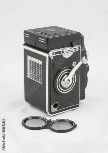 Obraz na płótnie Fotocamera anni '60 w salonie