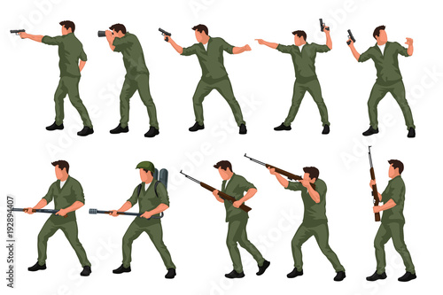 warriors men in set 01