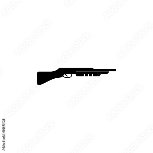 shotgun icon. Illustration of a criminal scenes icon. Premium quality graphic design icon. Signs and symbols collection icon for websites, web design, mobile app