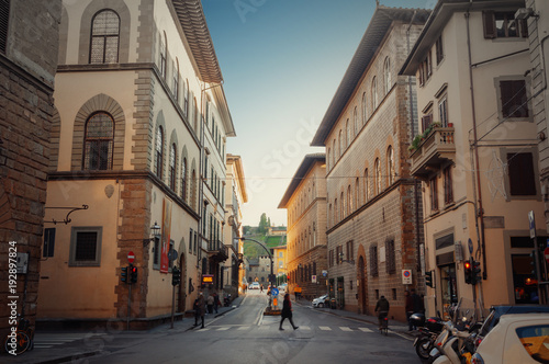 Street in Florence  Italy