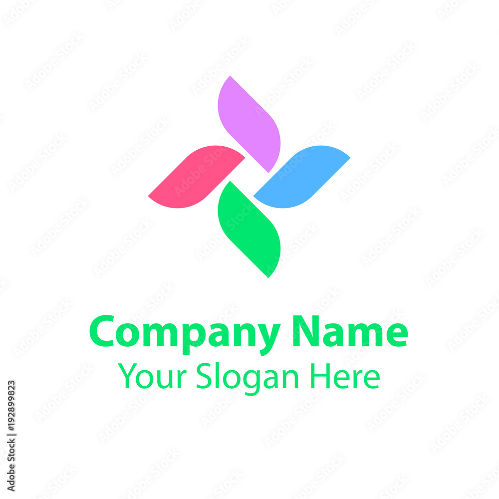 Abstract graphic icon, logo design template, symbol for company