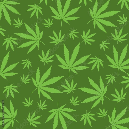cannabis icon pattern vector