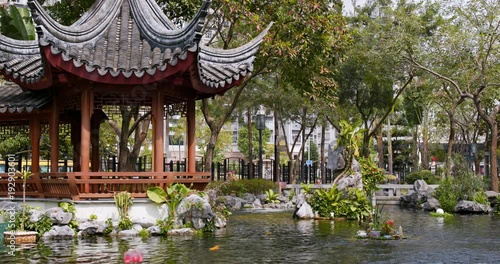 Chinese garden park