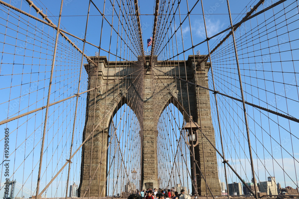 Fototapeta premium Brooklin Bridge, Nowy Jork
