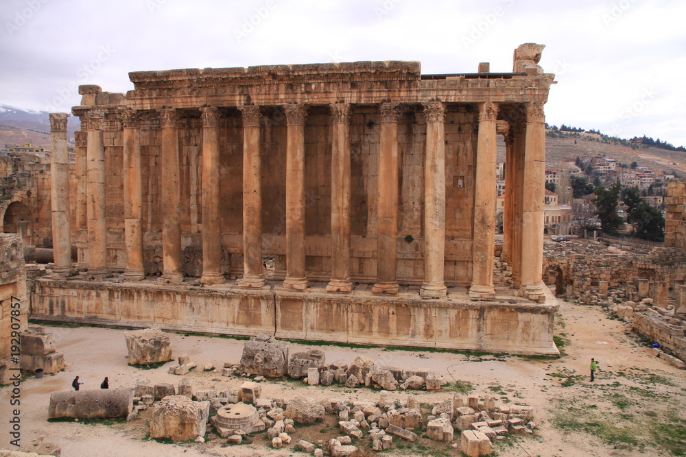 Obraz premium świątynia Bachusa w Baalbek