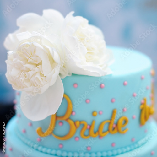 Traditional anniversary/wedding multi-layer cake