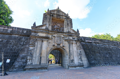 Fort Santiago, Intramuros district of Manila, Philippines