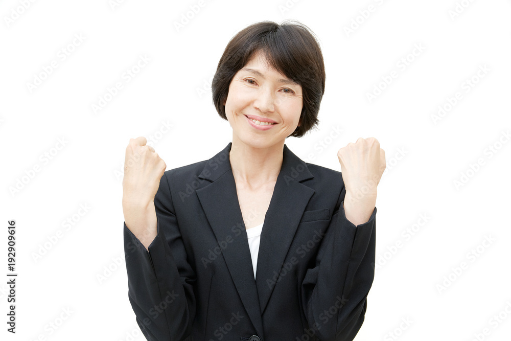女性 ビジネス ガッツポーズ 女性 ビジネス ガッツポーズ