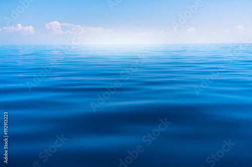 Abstract Blue Sea and sky