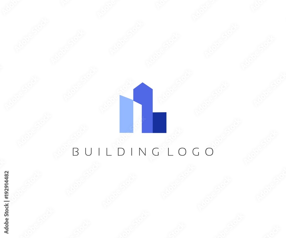 modern building logo icon template modern building logo icon template