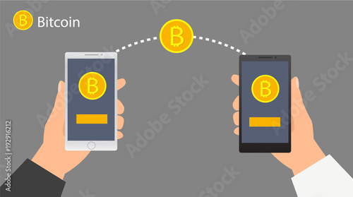 Flat design with human hands